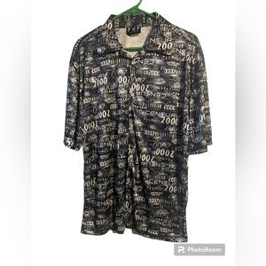 Pop Icon Branded Year 2000 Millennium Party Shirt size Large